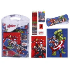 Set Papelería Blister Avengers