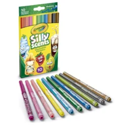 Crayola Rotuladores Lavables Silly Scents 10 Unidades
