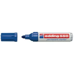 Edding Marcador Permanente Punta Redonda 3-4 Mm 550 Azul