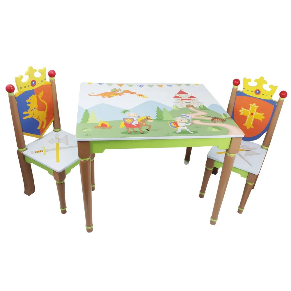 Conjunto Mesa Caballeros & Dragones TD-11837A