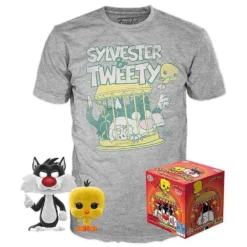 FUNKO POP Looney Tunes Floked Silvestre And Piolin 9 Cm