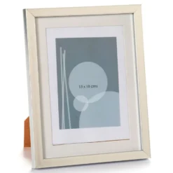 Genérico Marco Fotos Simil Metal Plata 13X18