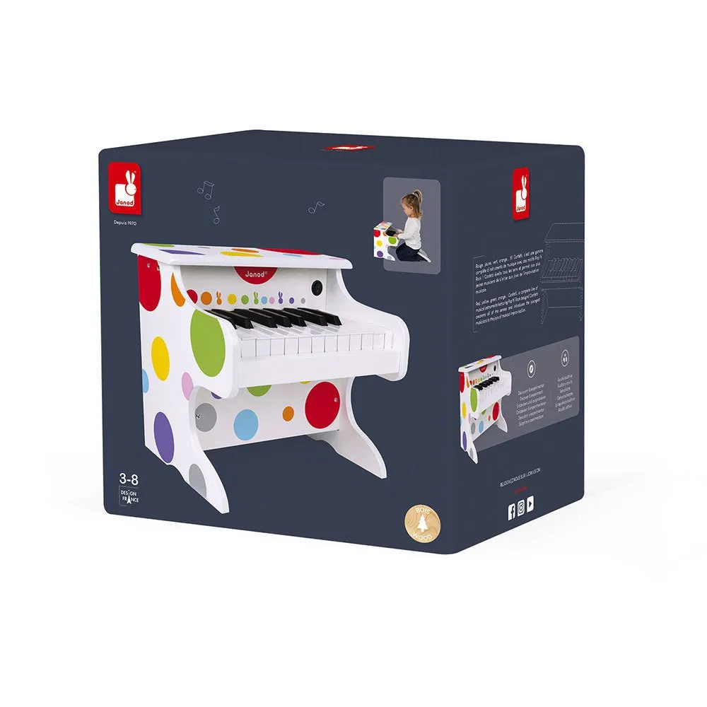 Janod Confetti Mi Primer Piano Electrónico - Image 3