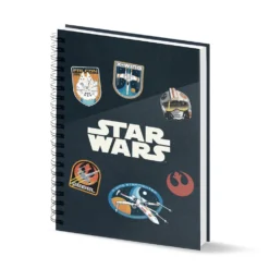 Karactermania Cuaderno A4 Grid Star Wars Pilot