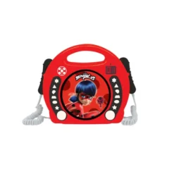 LEXIBOOK Karaoke Ladybug CD Player