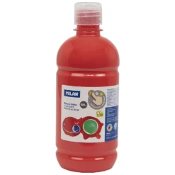 Milan Botella Pintura Para Dedos 500 Ml