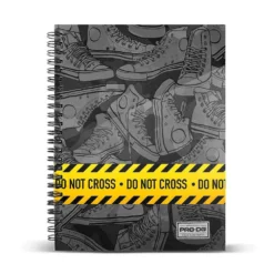 Cuaderno A4 Striped Do Not Cross
