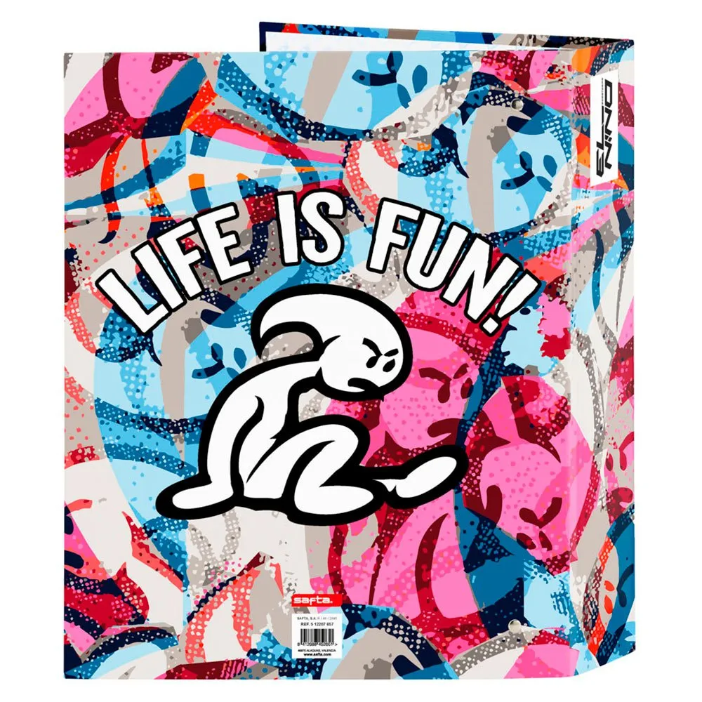 Safta Carpeta El Niño Life Es Divertido 4 Anillas - Image 2