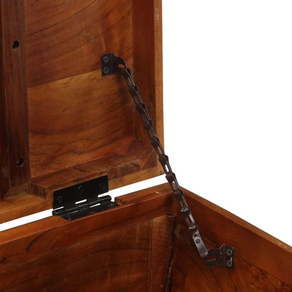 VIDAXL Baúl Almacenajemadera 110X35X41Cm - Image 8